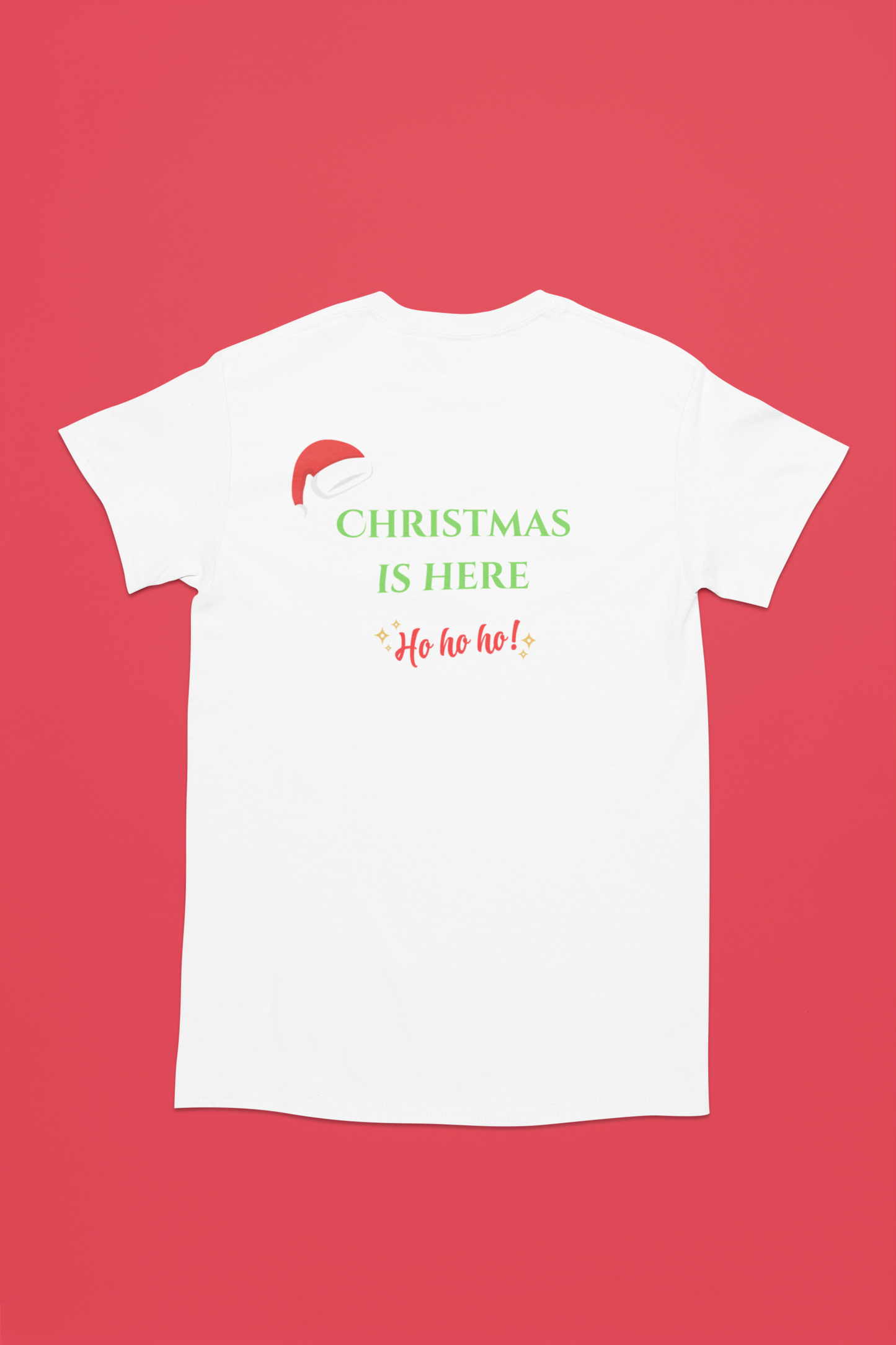HO HO HO premium pure cotton T-shirt for men