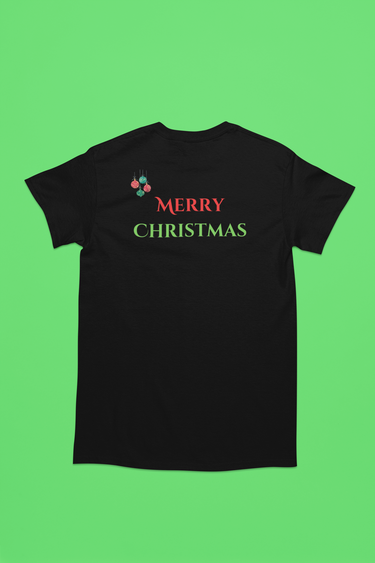 MERRY CHRISTMAS premium pure cotton T-shirt for men