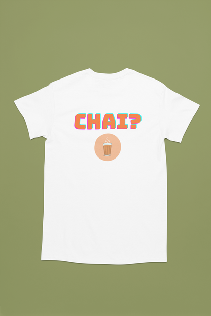 CHAI? premium pure cotton T-shirt for men