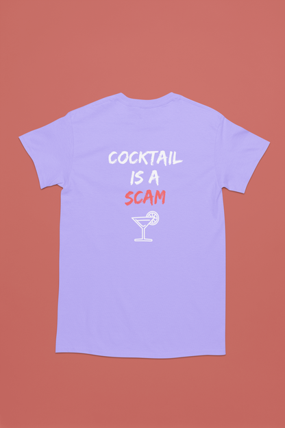 COCKTAIL premium pure cotton T-shirt for men