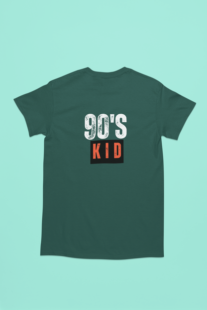 90's KID premium pure cotton T-shirt for men