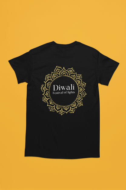 DIWALI - rangoli premium pure cotton T-shirt for men
