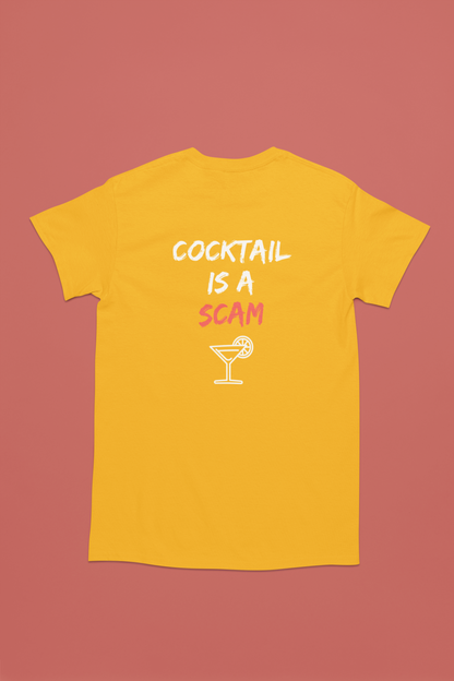 COCKTAIL premium pure cotton T-shirt for men