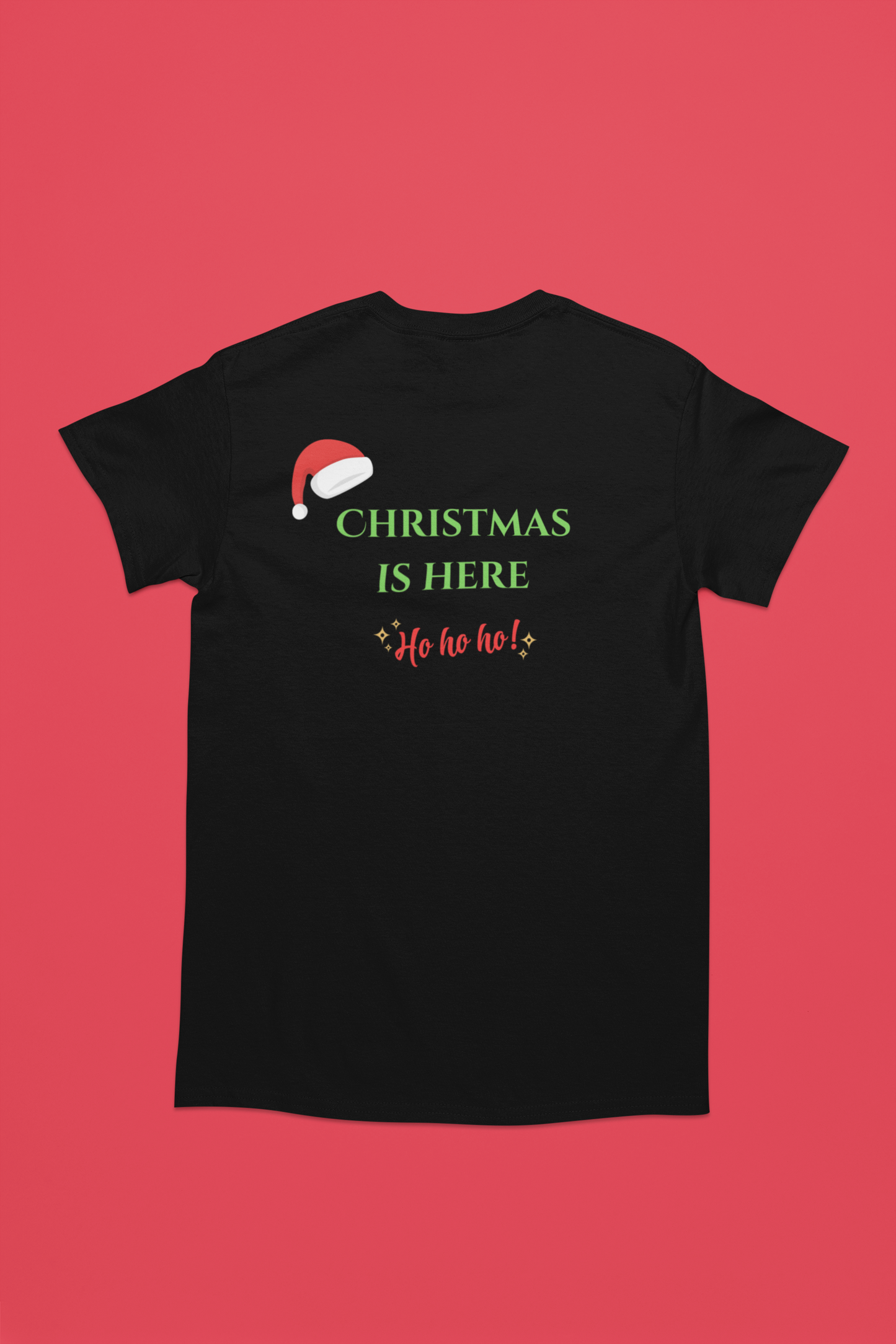 HO HO HO premium pure cotton T-shirt for men