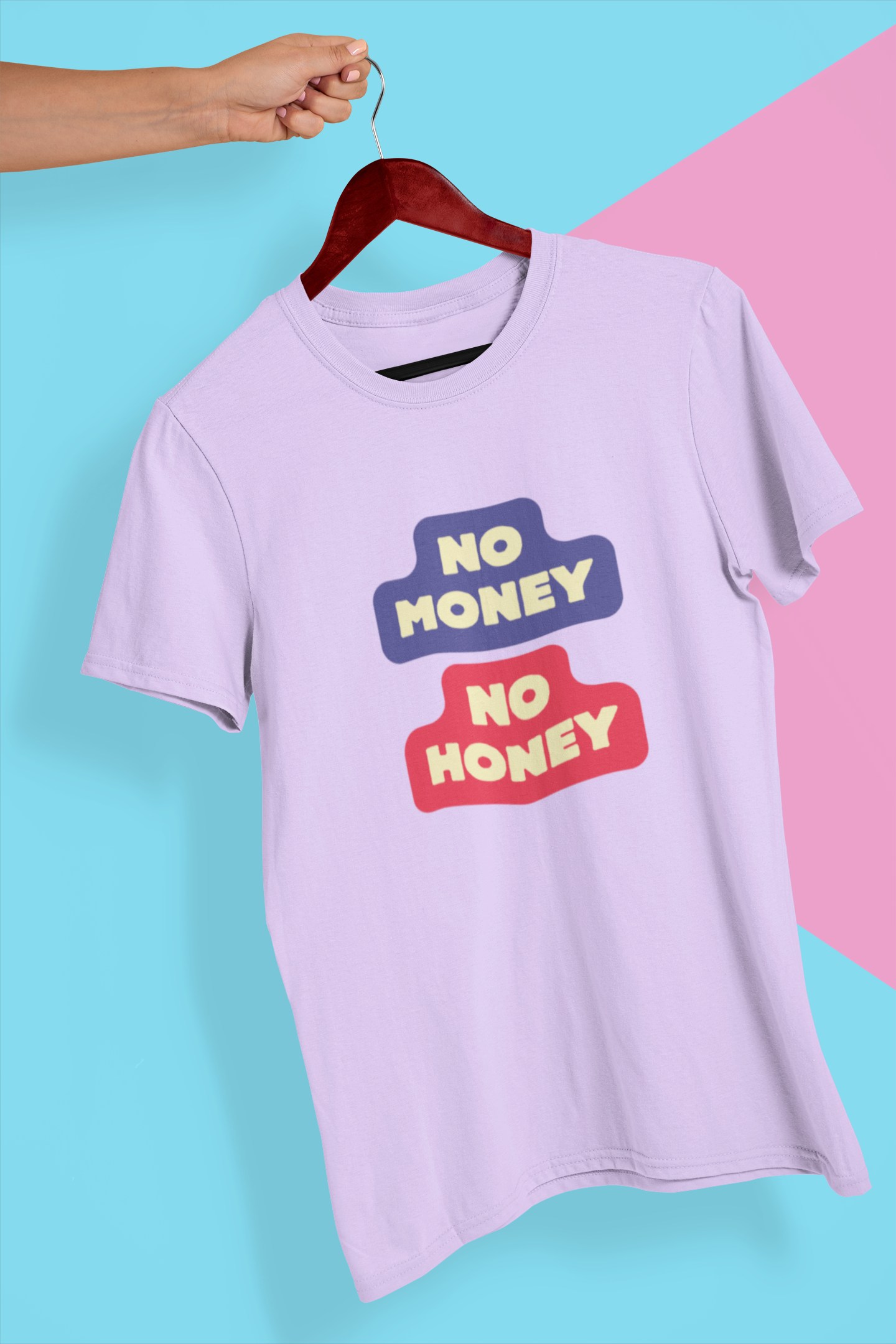 NO MONEY NO HONEY premium UNISEX SUPIMA T-shirt