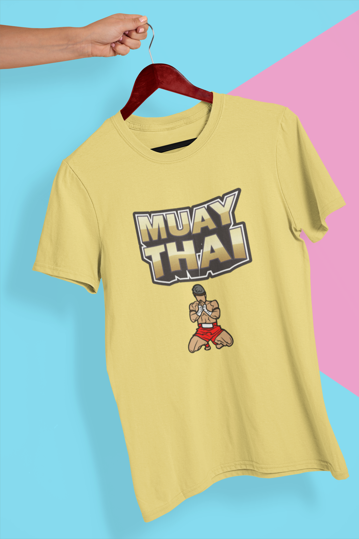 MUAY THAI premium UNISEX SUPIMA T-shirt