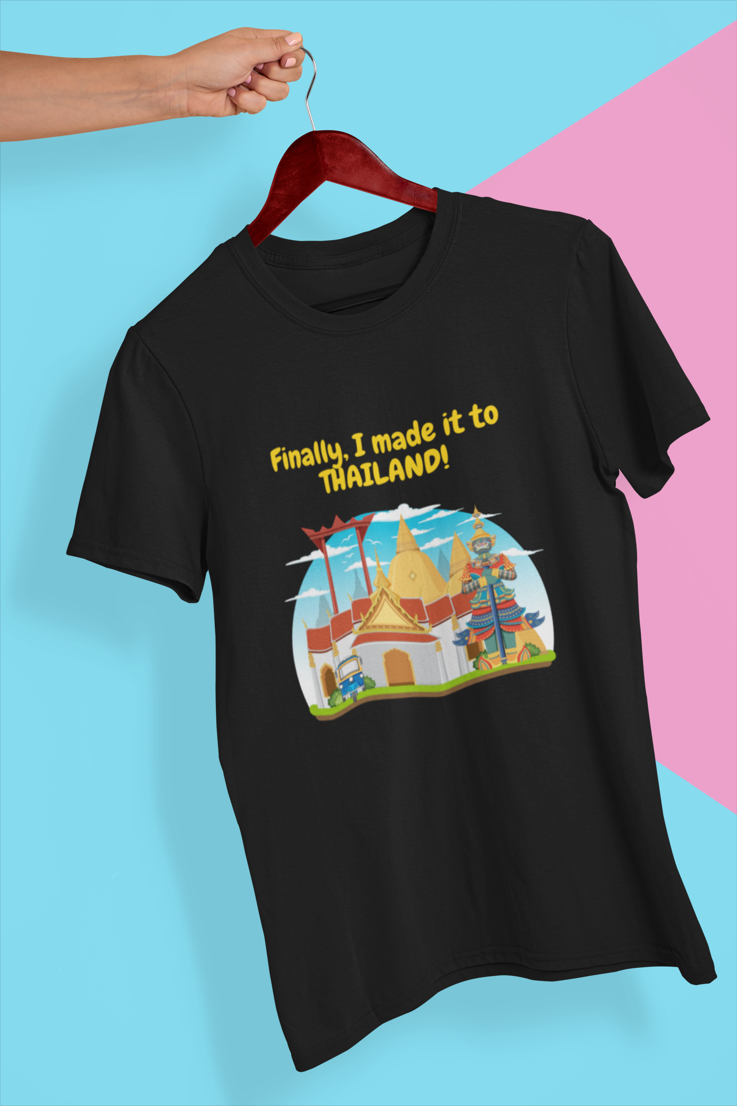 MADE IT TO THAILAND premium UNISEX SUPIMA T-shirt
