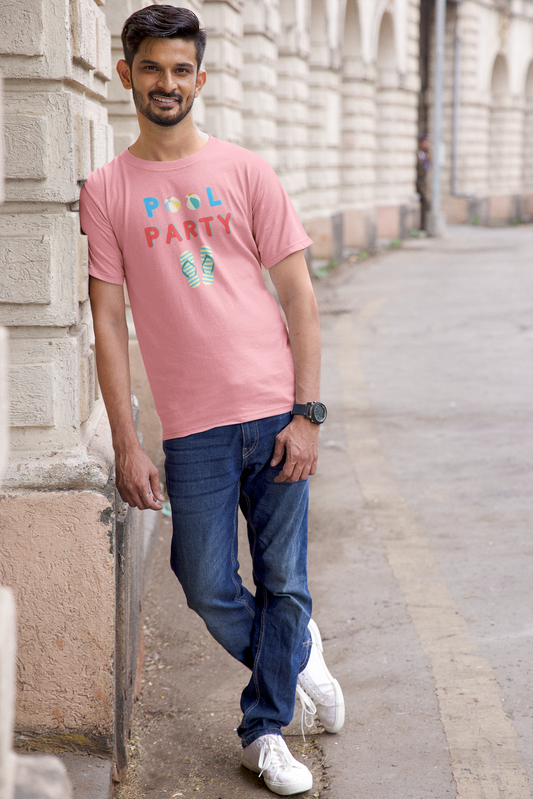 POOL PARTY premium pure cotton T-shirt for men