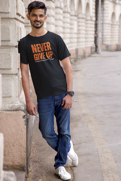 Men’s Never Give Up T-shirt