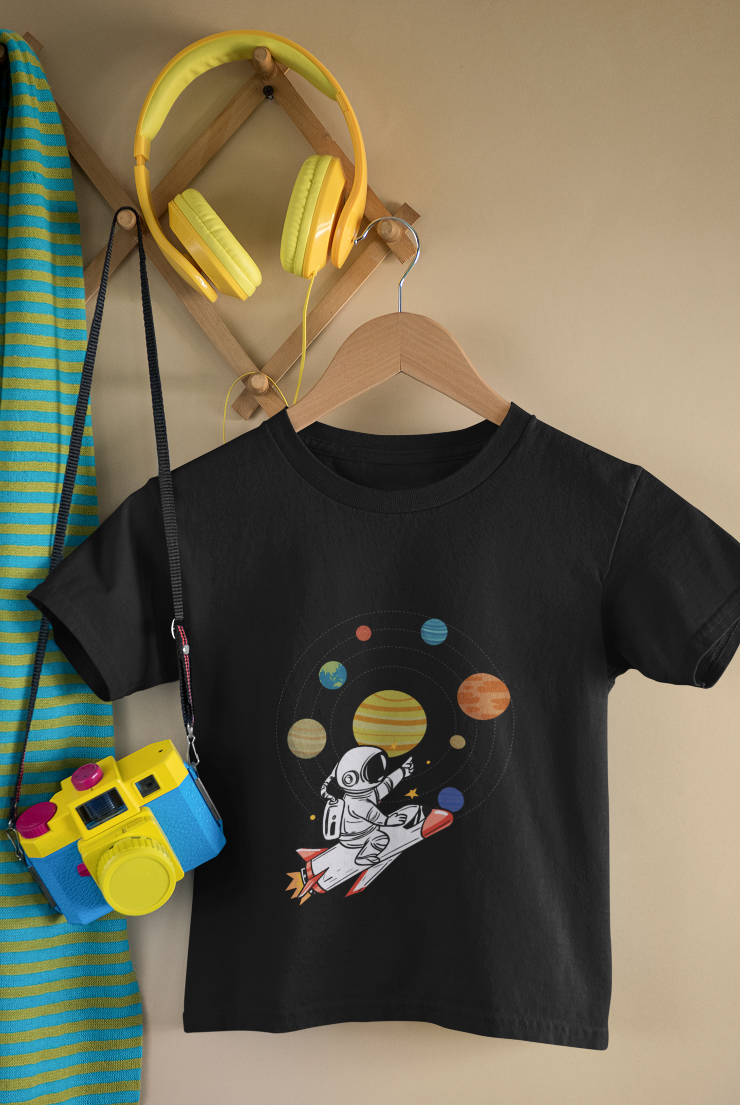 SPACE PLANETS premium pure cotton boy T-shirt