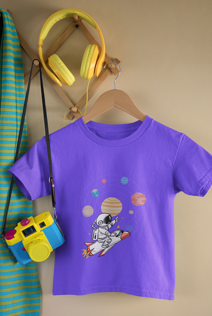 SPACE PLANETS premium pure cotton boy T-shirt