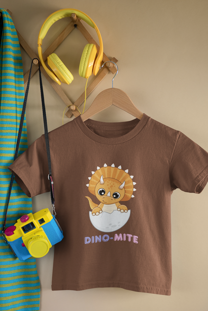 DINO-MITE premium pure cotton boy T-shirt