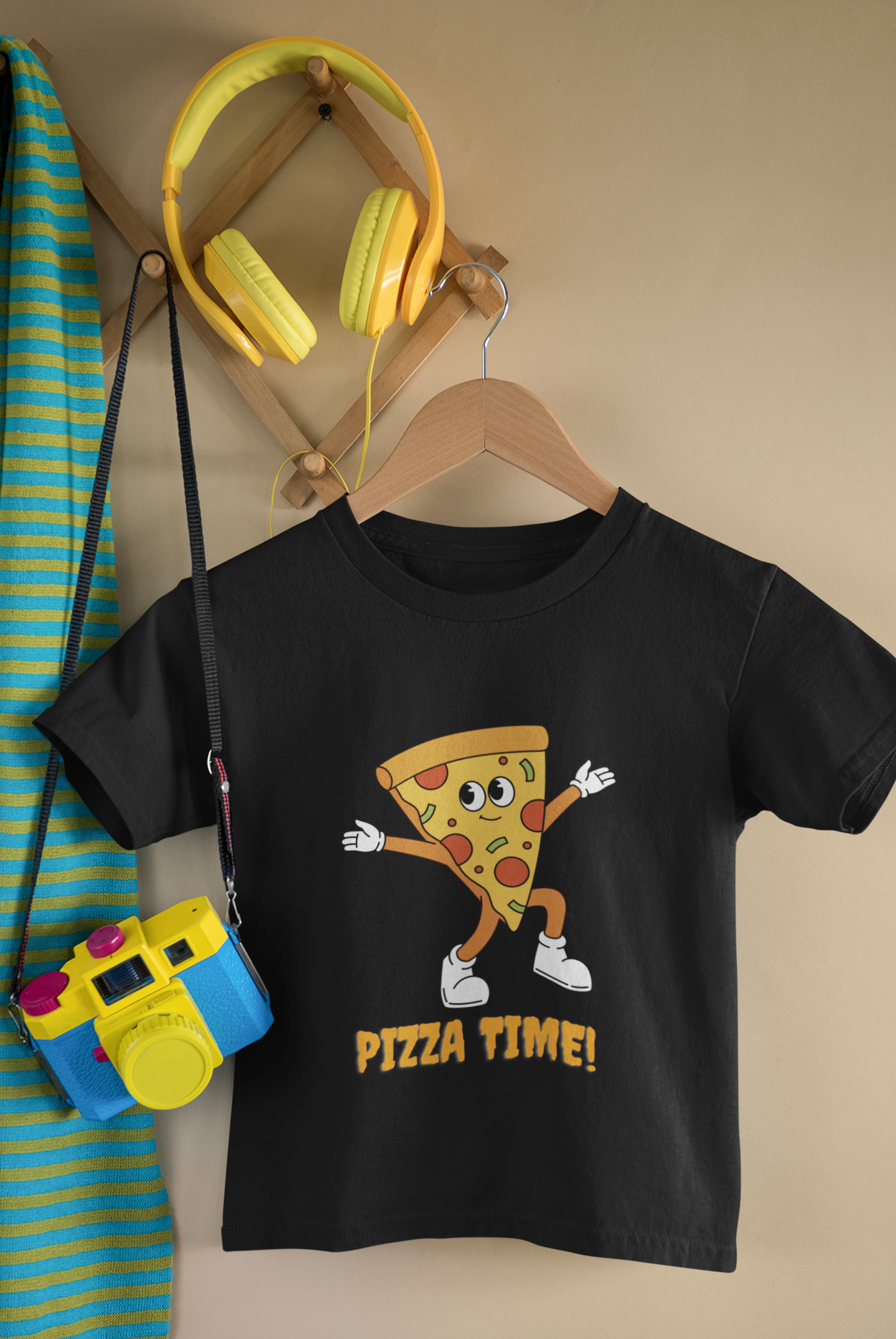 PIZZA premium pure cotton boy T-shirt