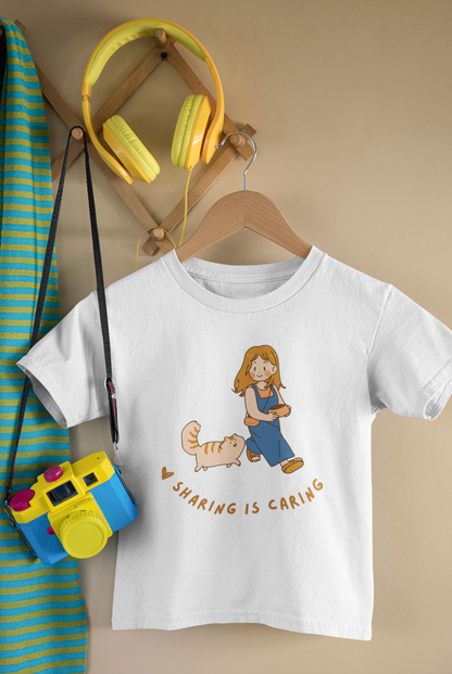 SHARING premium pure cotton boy T-shirt