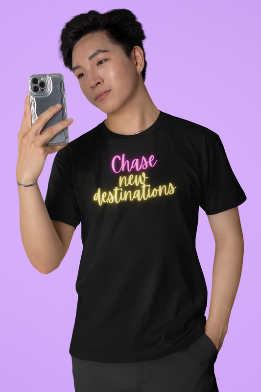 NEON EIGHT premium cotton T-shirt for men