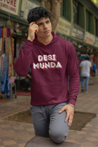 DESI MUNDA oversized MEN hoodie