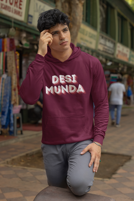 DESI MUNDA oversized MEN hoodie