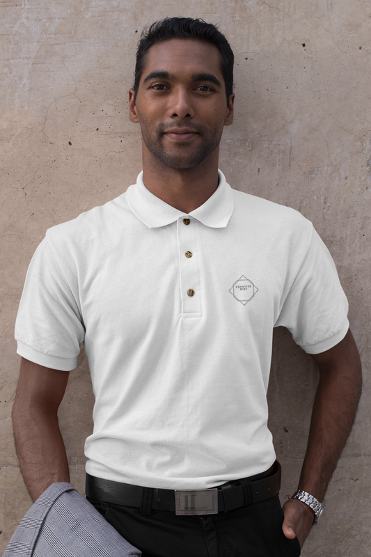 LIGHT SOLID premium pure cotton POLO T-shirt