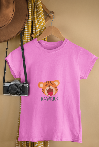 RAWRR premium pure cotton girl T-shirt