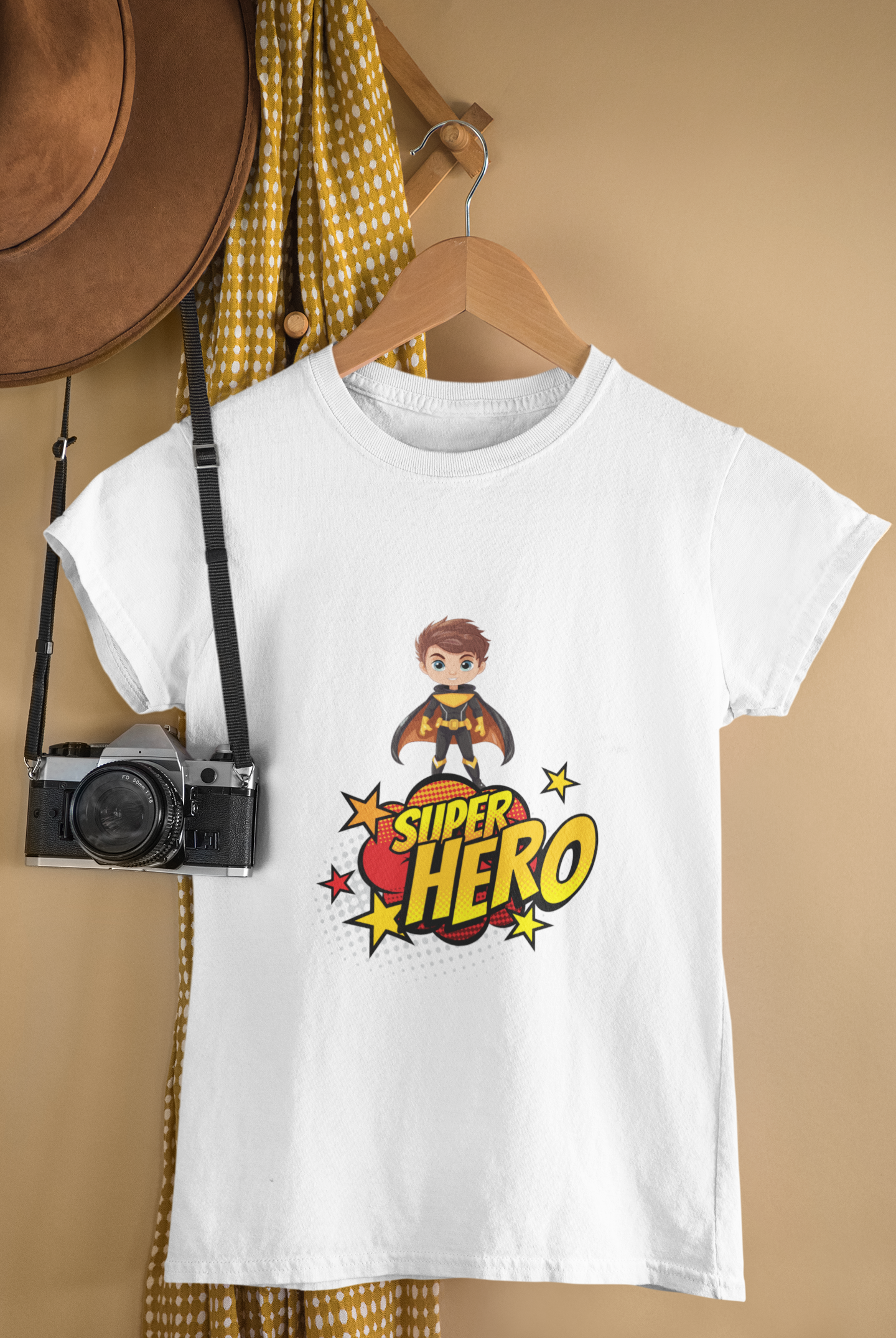SUPERHERO premium pure cotton girl T-shirt