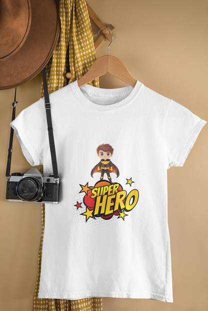 SUPERHERO premium pure cotton girl T-shirt