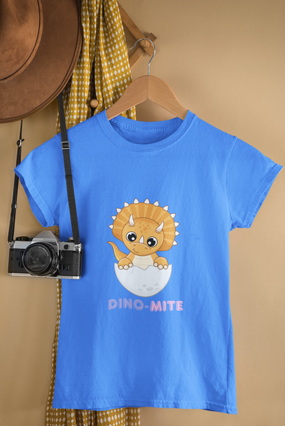 DINO-MITE premium pure cotton girl T-shirt