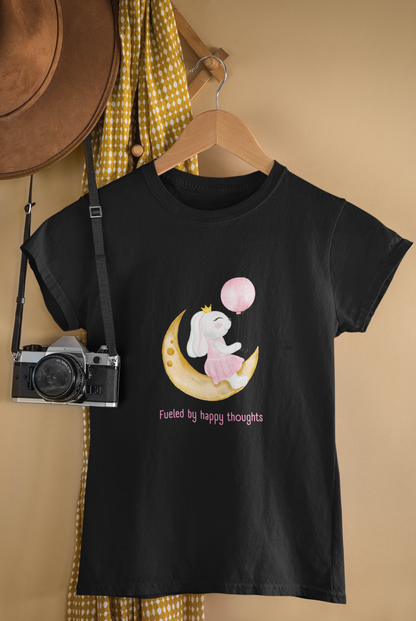 HAPPY THOUGHTS premium pure cotton girl T-shirt