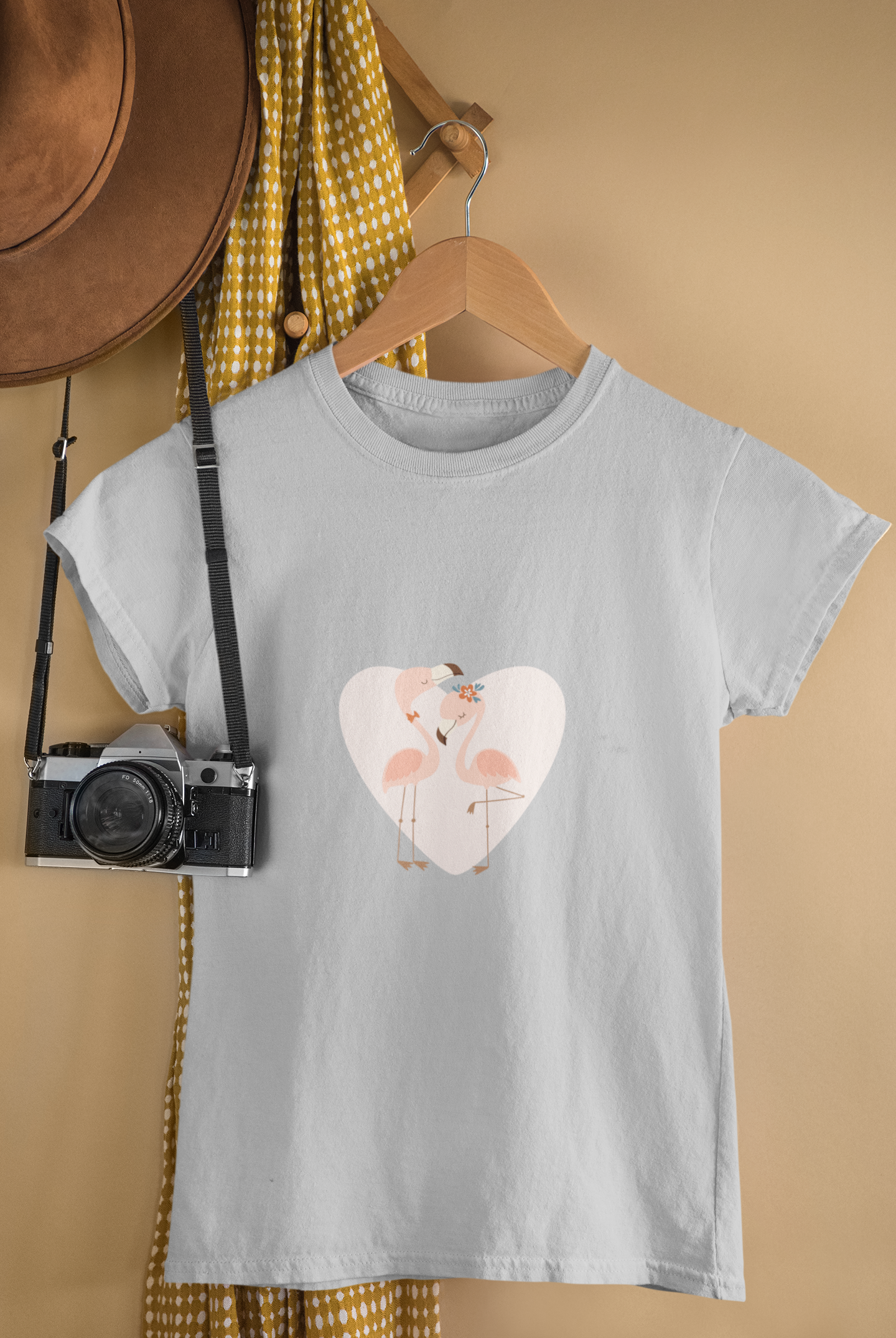 FLAMINGO premium pure cotton girl T-shirt
