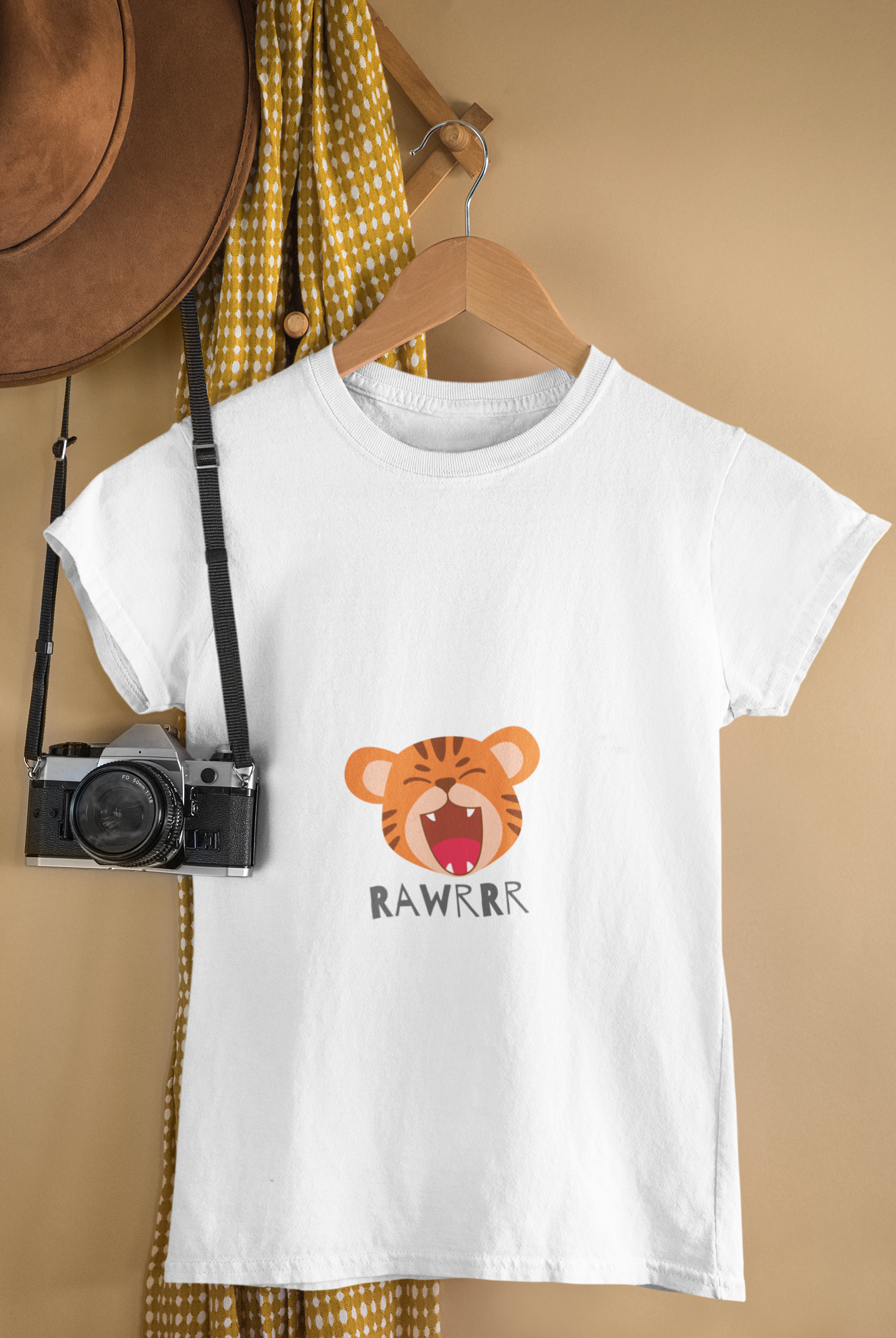 RAWRR premium pure cotton girl T-shirt