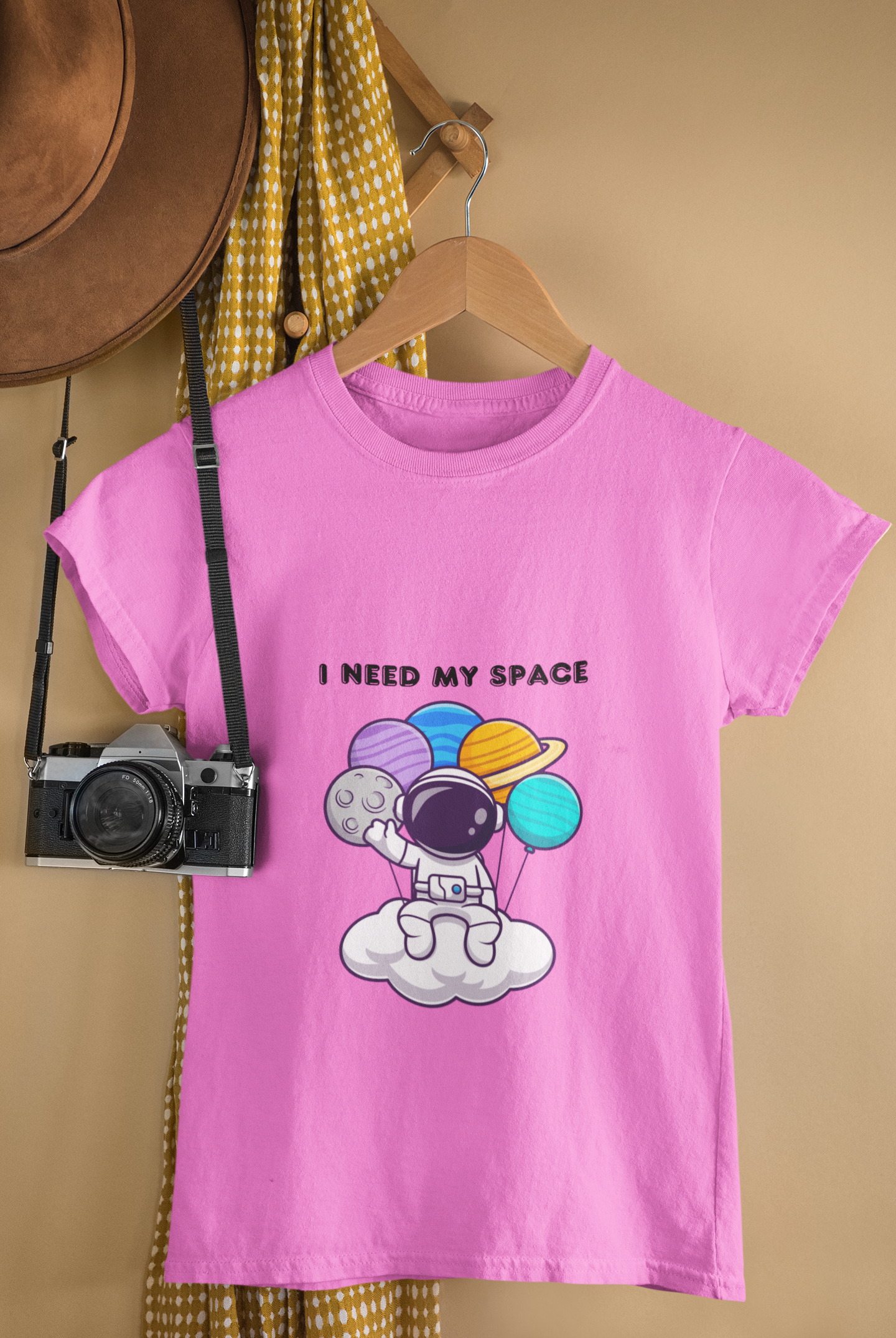 SPACE premium pure cotton girl T-shirt