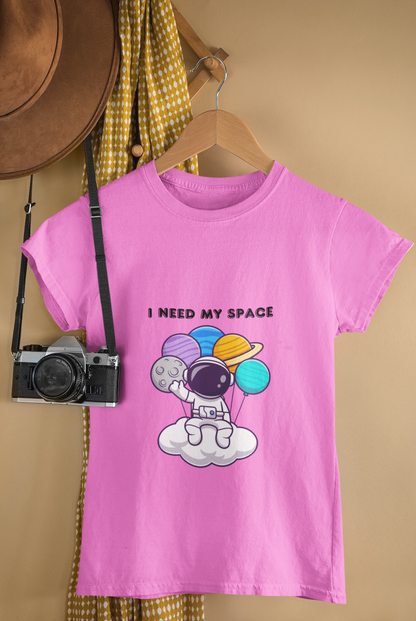 SPACE premium pure cotton girl T-shirt