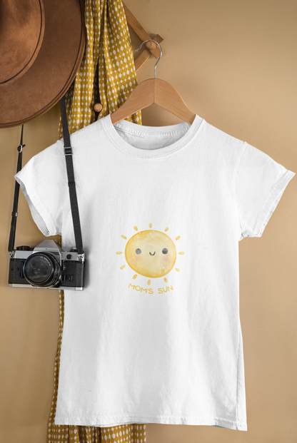 MOM'S SUN premium pure cotton girl T-shirt
