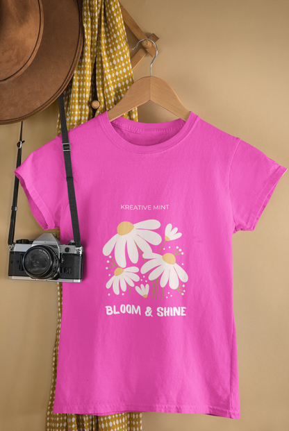 BLOOM & SHINE premium pure cotton girl T-shirt