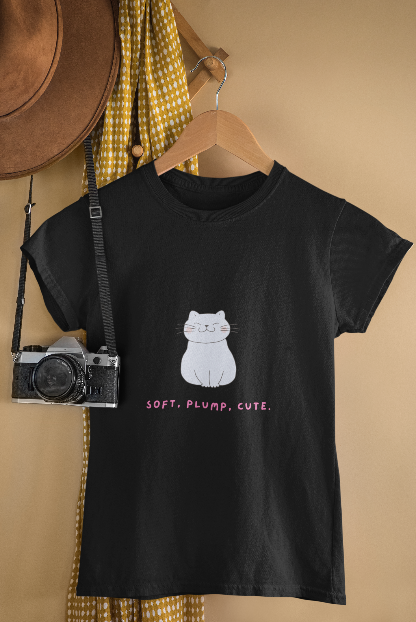 SOFT, PLUMP, CUTE premium pure cotton girl T-shirt