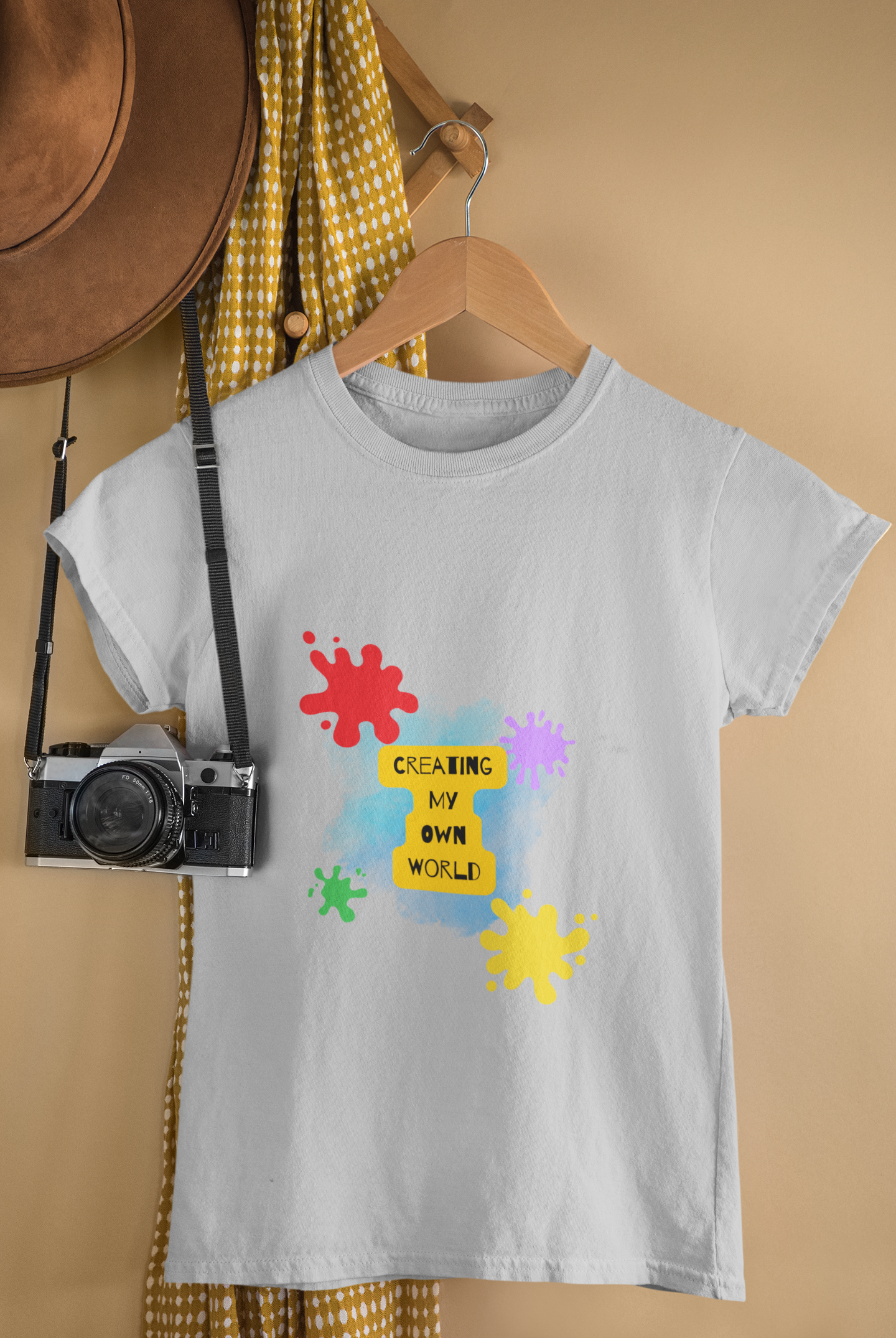 COLOR premium pure cotton girl T-shirt