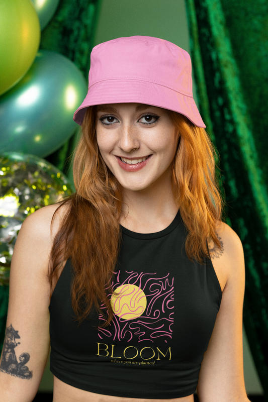 BLOOM premium pure cotton crop tank top
