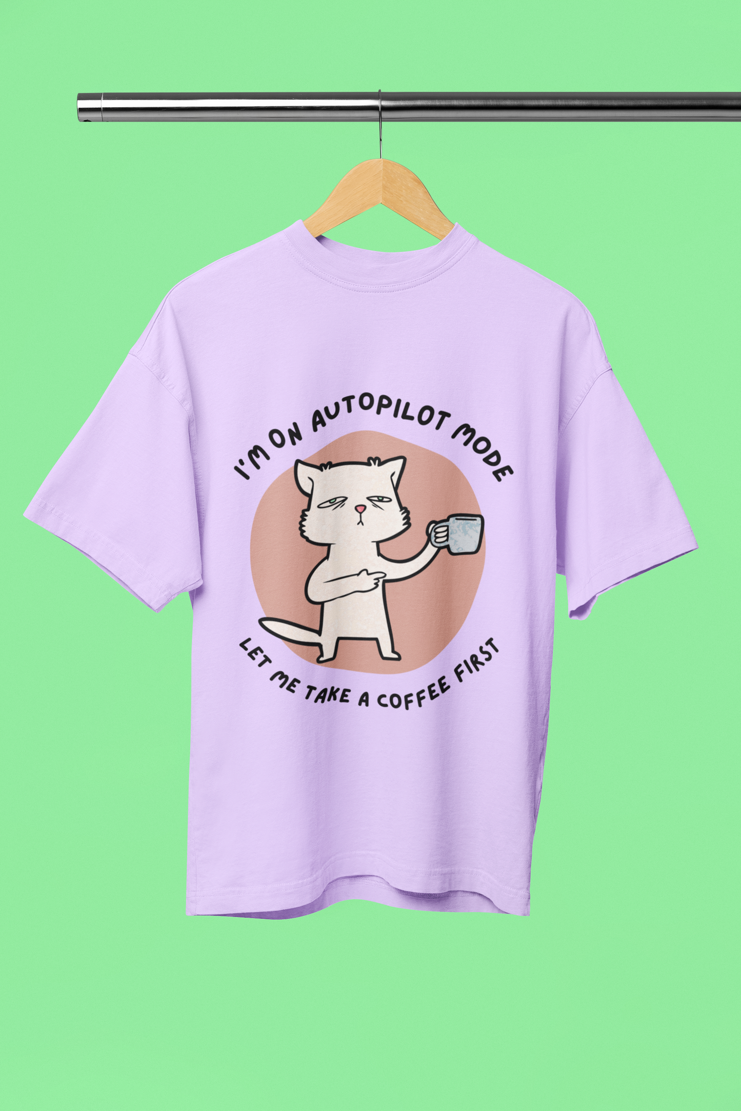 Women's Coffee First Standard Oversized T-shirt