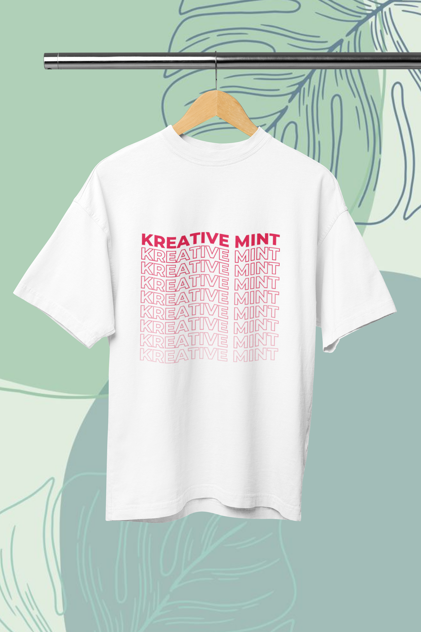 Women's KM Multiple Standard Oversized T-shirt