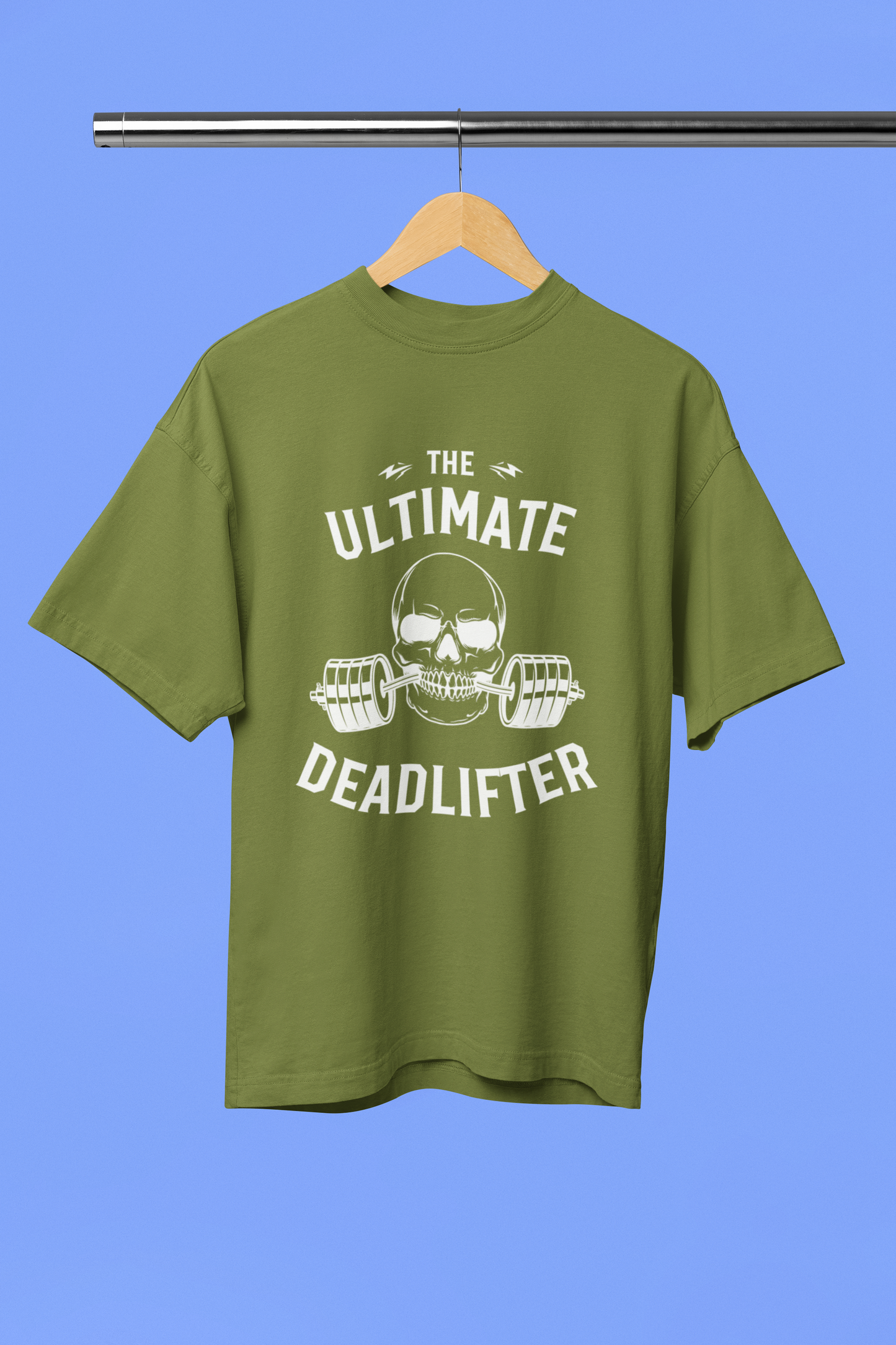 DEADLIFTER classic oversized UNISEX premium pure cotton T-shirt