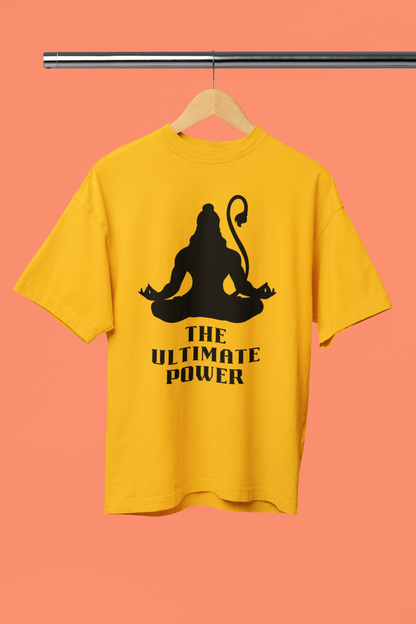 BAJRANGBALI classic oversized UNISEX premium pure cotton T-shirt