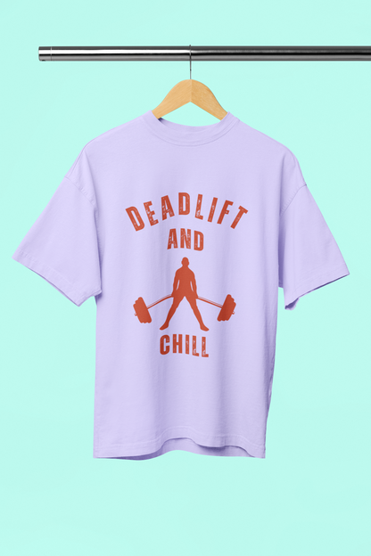 DEADLIFTS classic oversized UNISEX premium pure cotton T-shirt