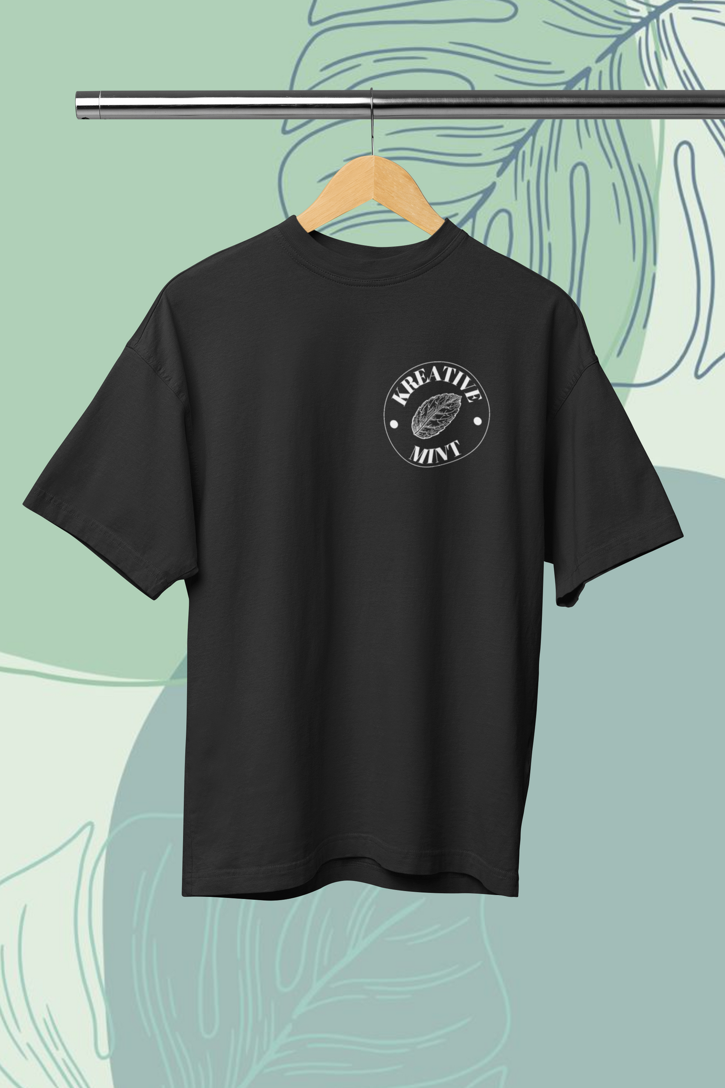 Women's KM Leaf Standard Oversized T-shirt