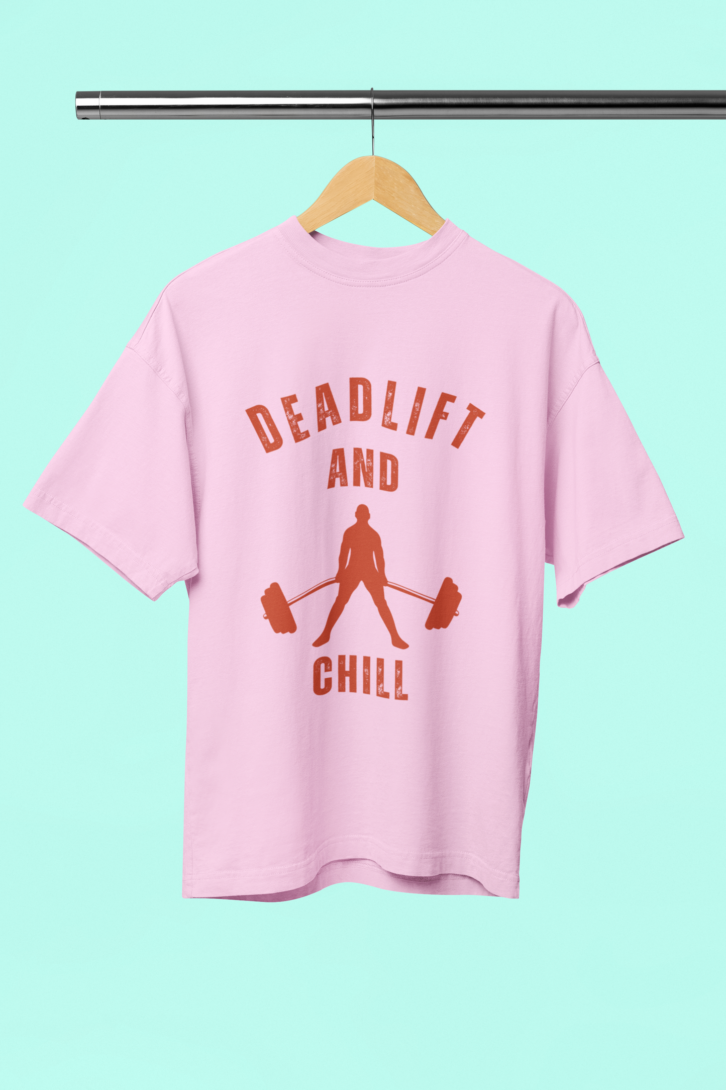 DEADLIFTS classic oversized UNISEX premium pure cotton T-shirt