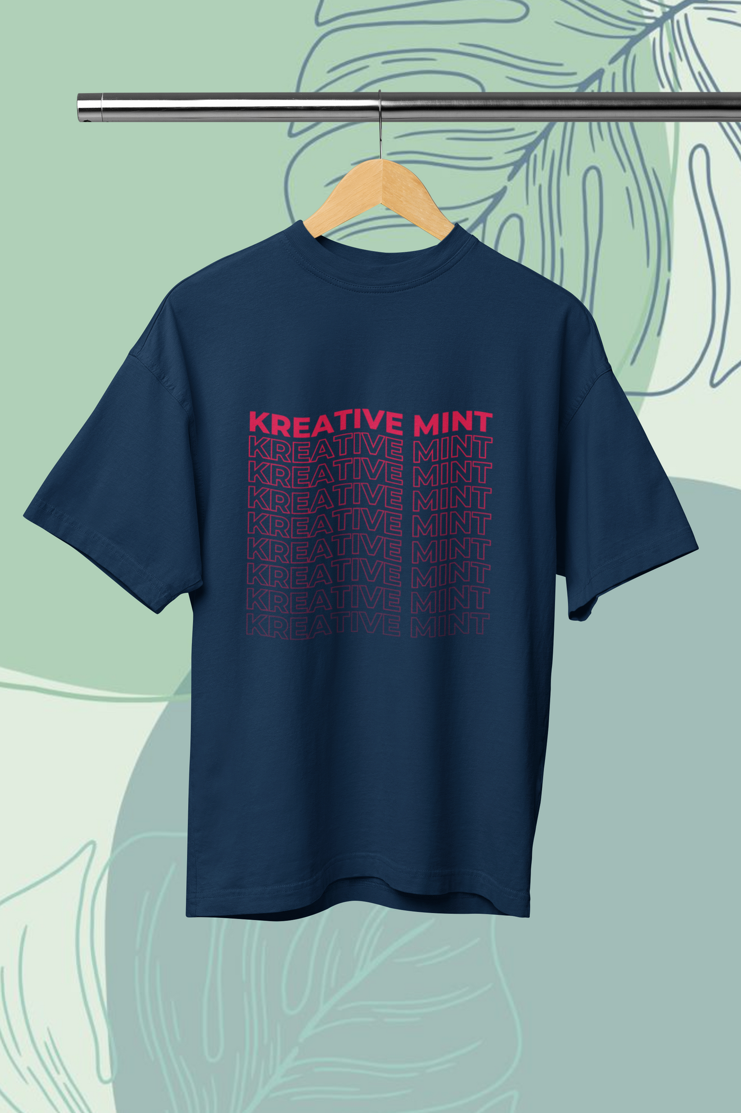 Women's KM Multiple Standard Oversized T-shirt