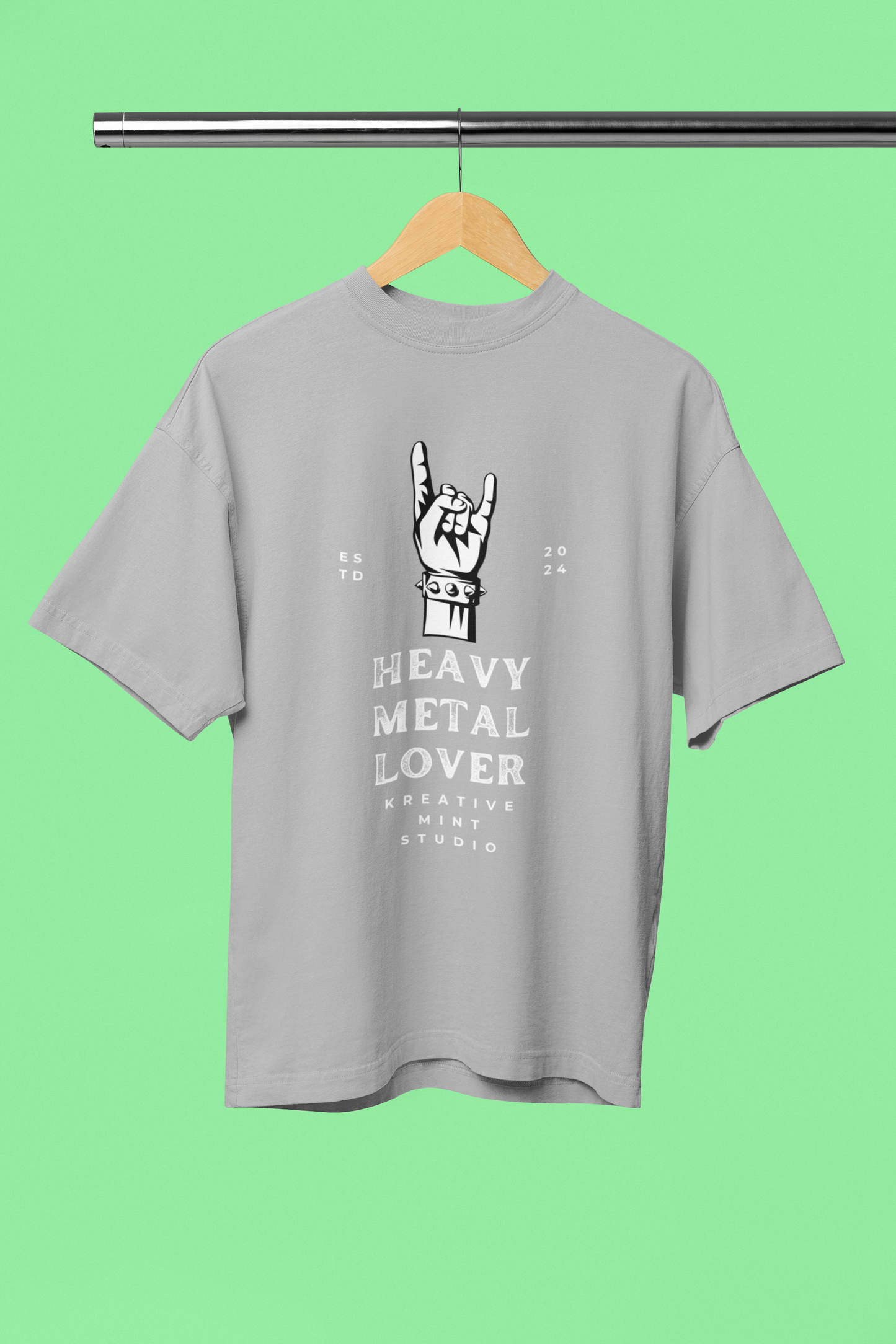 Women's Heavy Metal Standard Oversized T-shirt