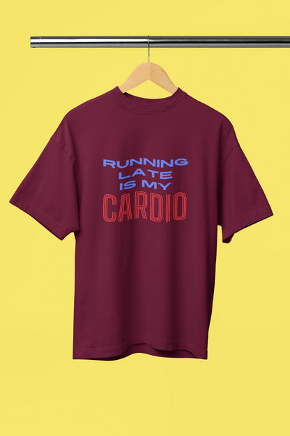CARDIO classic oversized UNISEX premium pure cotton T-shirt