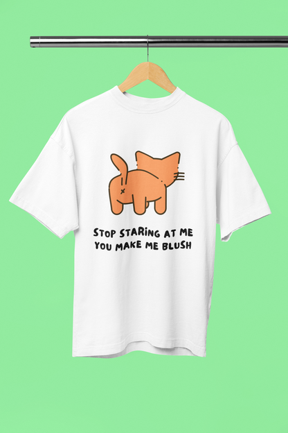 Women's Blush Standard Oversized T-shirt