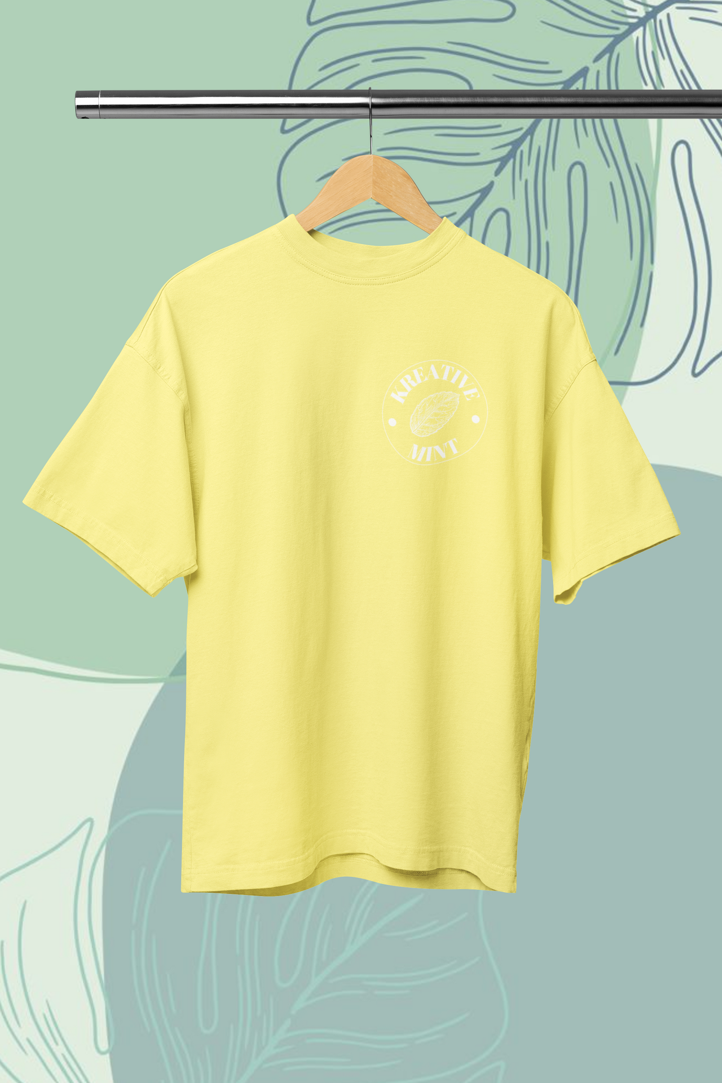 Women's KM Leaf Standard Oversized T-shirt