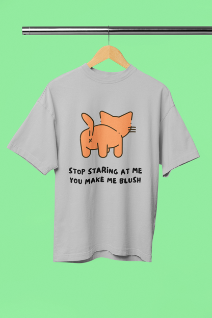 Women's Blush Standard Oversized T-shirt