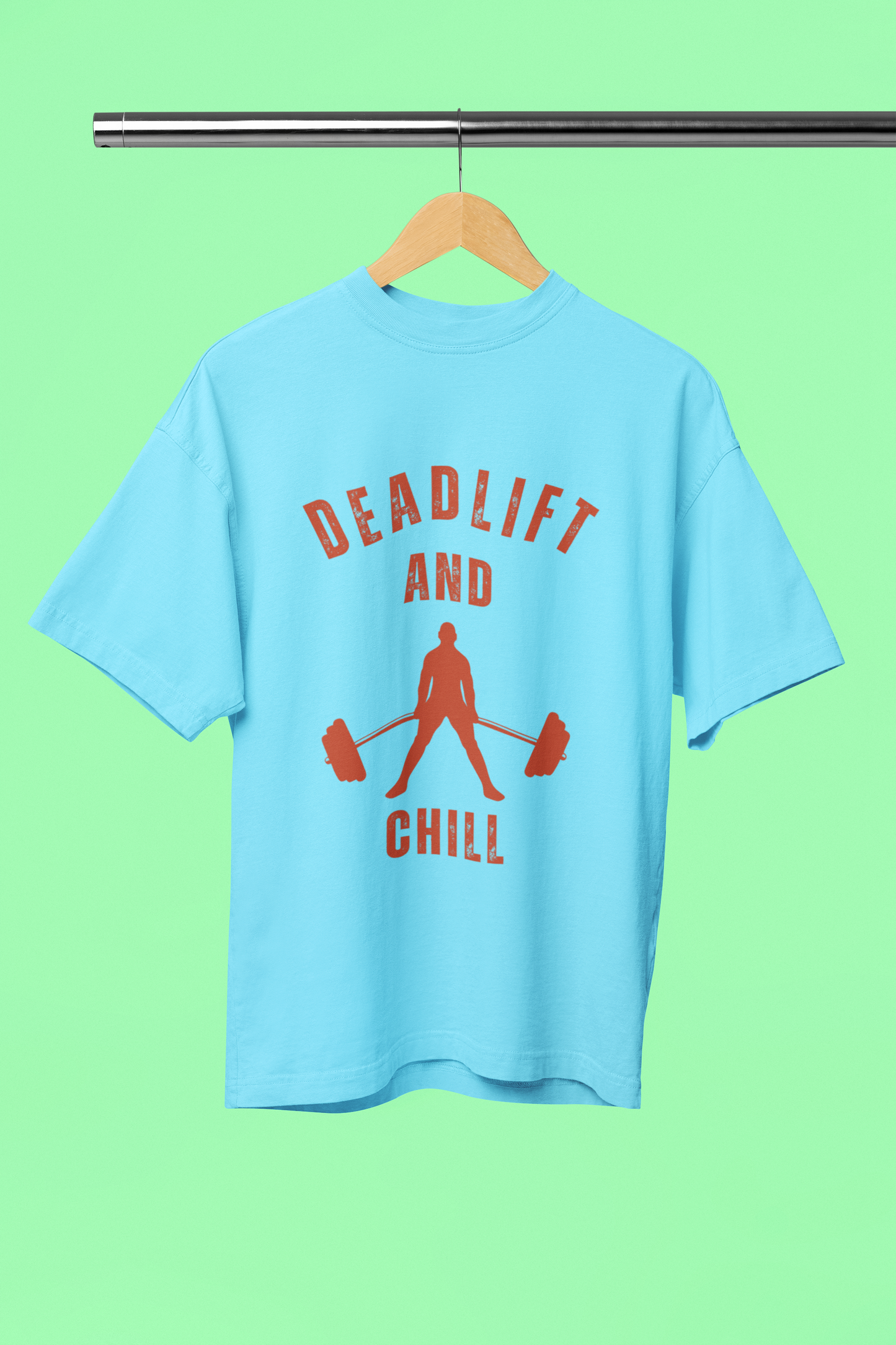 DEADLIFTS classic oversized UNISEX premium pure cotton T-shirt